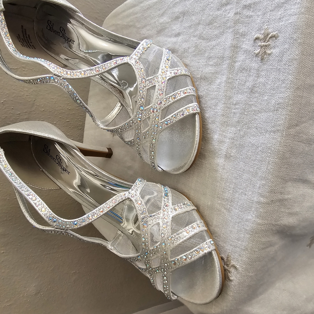 Women's White Heels